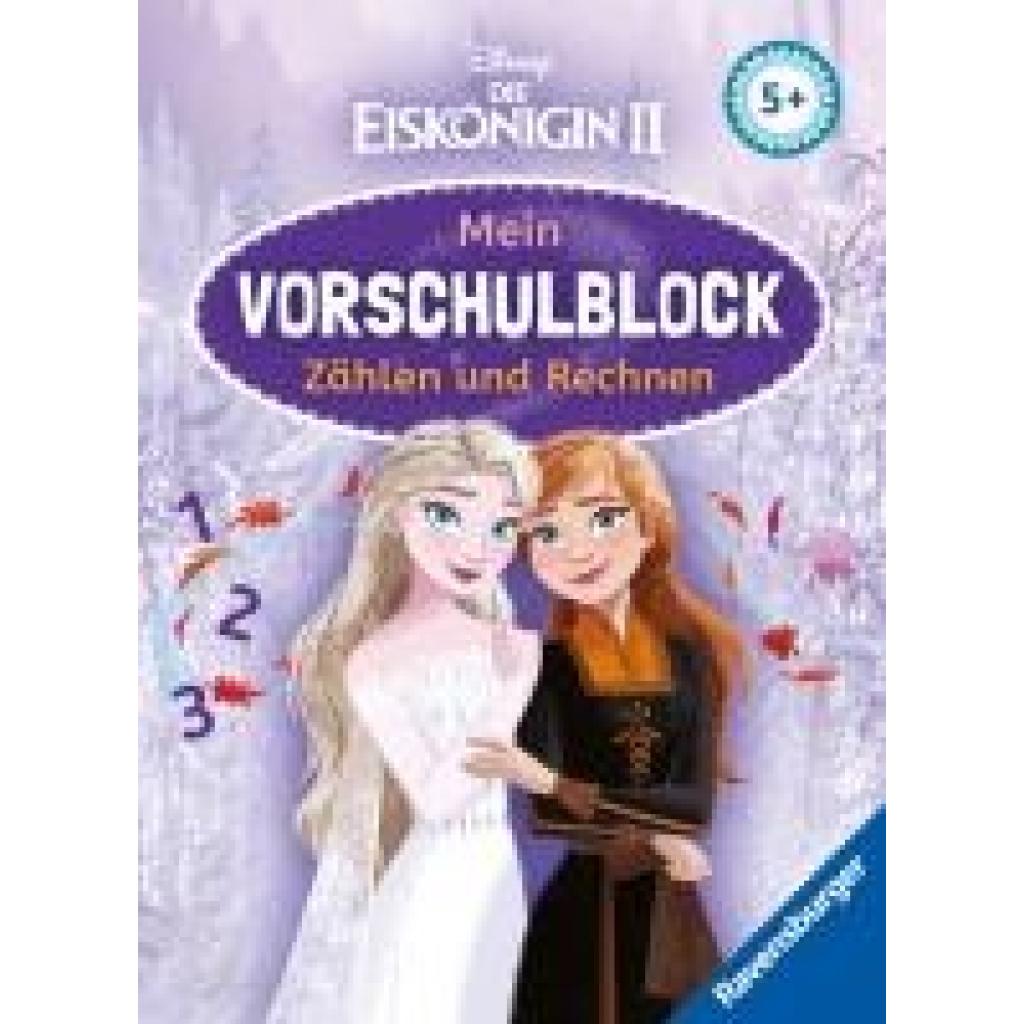9783473497720 - Disney Die Eiskönigin 2 Mein Vorschulblock Zählen und Rechnen - Konzentration Erstes Rechnen Rätseln für Kinder ab 5 Jahren - Spielerisches Lernen für Anna und Elsa-Fans ab Vorschule - Stefanie Hahn Kartoniert (TB) 9783473497720 - Disney Die Eiskönigin 2 Mein Vorschulblock Zählen und Rechnen - Konzentration Erstes Rechnen Rätseln für Kinder ab 5 Jahren - Spielerisches Lernen für Anna und Elsa-Fans ab Vorschule - Stefanie Hahn Kartoniert (TB)