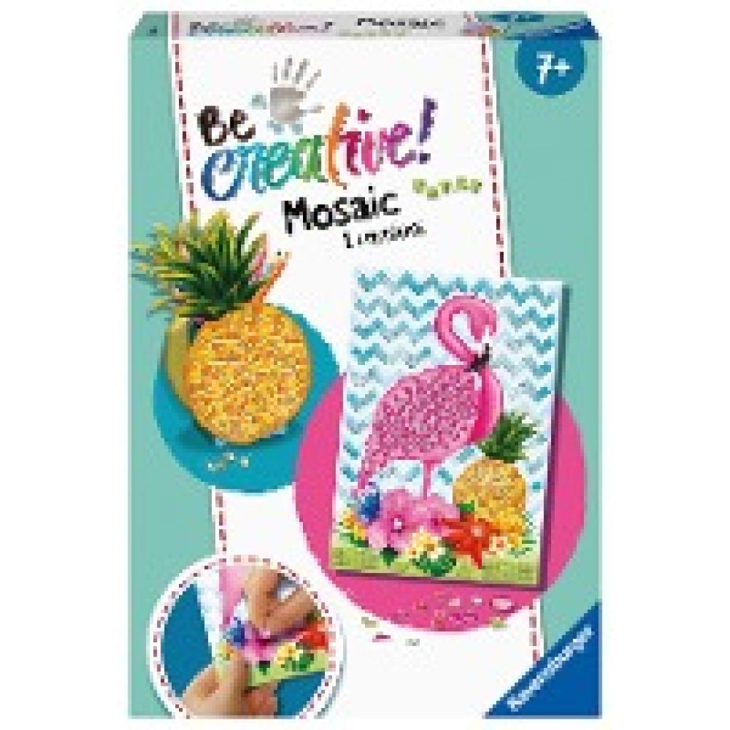 BeCreative Mosaik Tropical, DIY für Kinder ab 7 Jahren