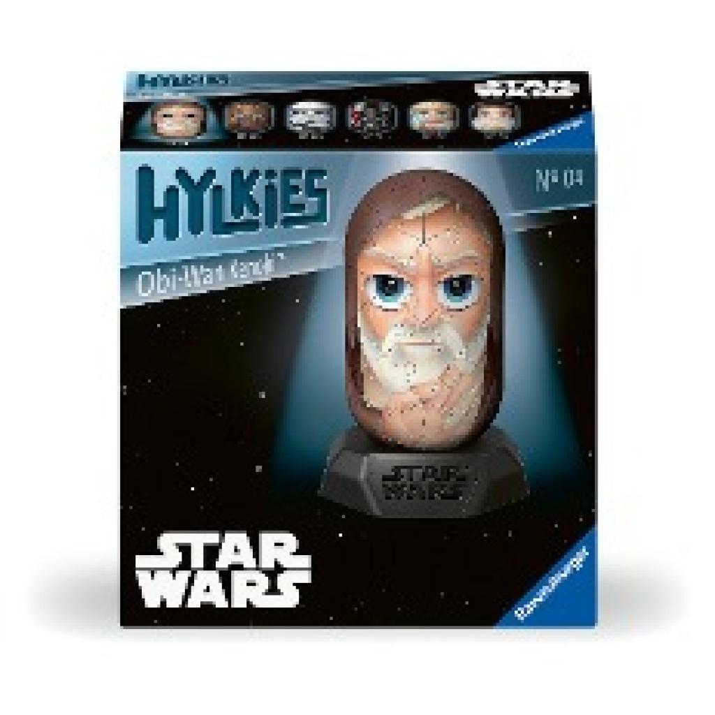 Ravensburger Hylkies: Die neue Sammelfigurenreihe zum selbst zusammenbauen. Figur #04 - Obi-Wan Kenobi - Für alle Star W