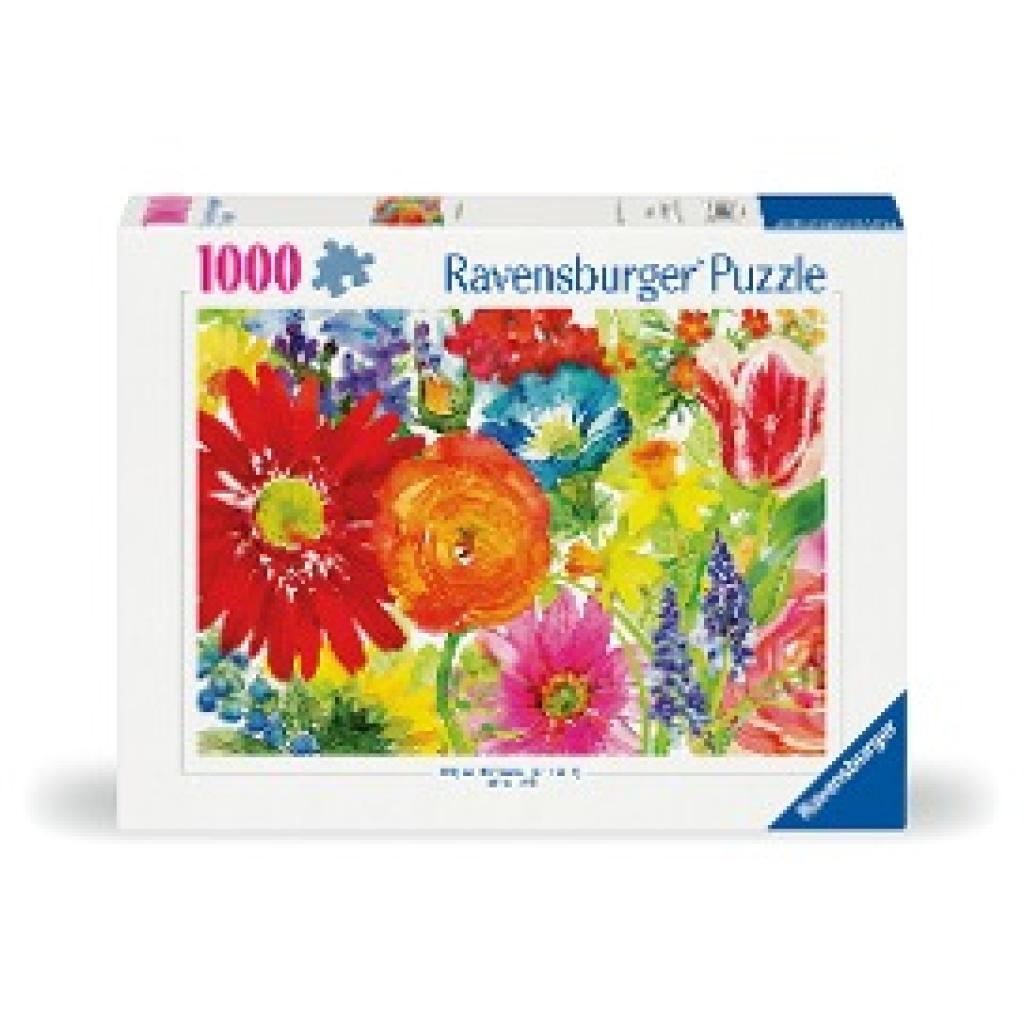 Ravensburger Puzzle 12000671 - Abundant Blooms - 1000 Teile Puzzle für Erwachsene und Kinder ab 14 Jahren