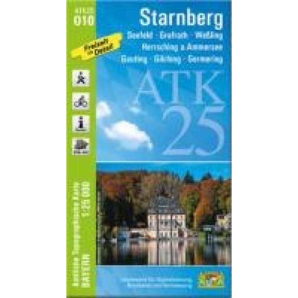 ATK25-O10 Starnberg (Amtliche Topographische Karte 1:25000)