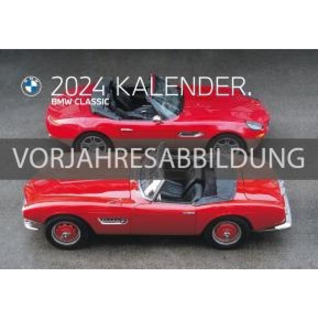 BMW Classic 2025 49,5 x 34,2 cm Wandkalender