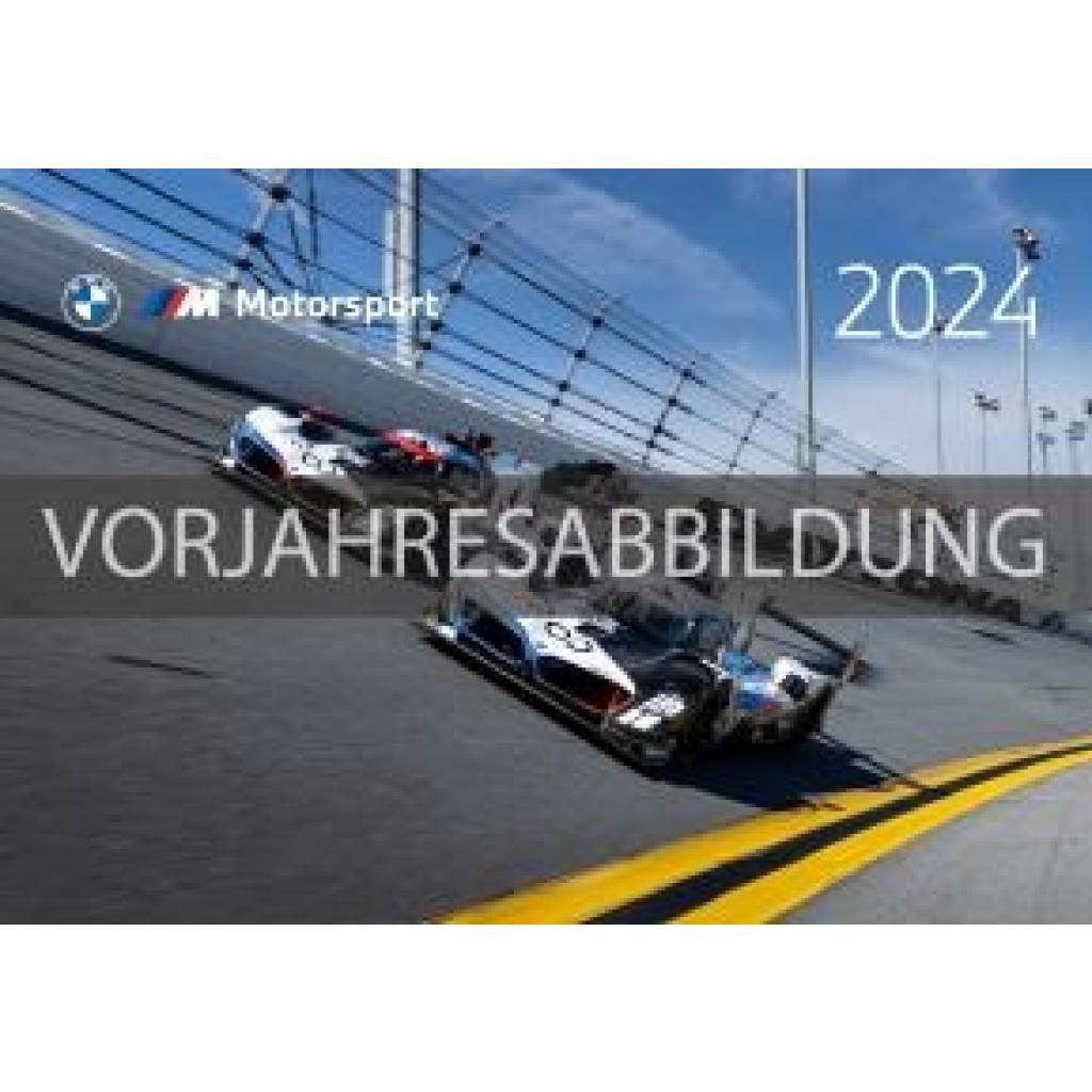 BMW M Motorsport 2025 49,5 x 34,2 cm Wandkalender