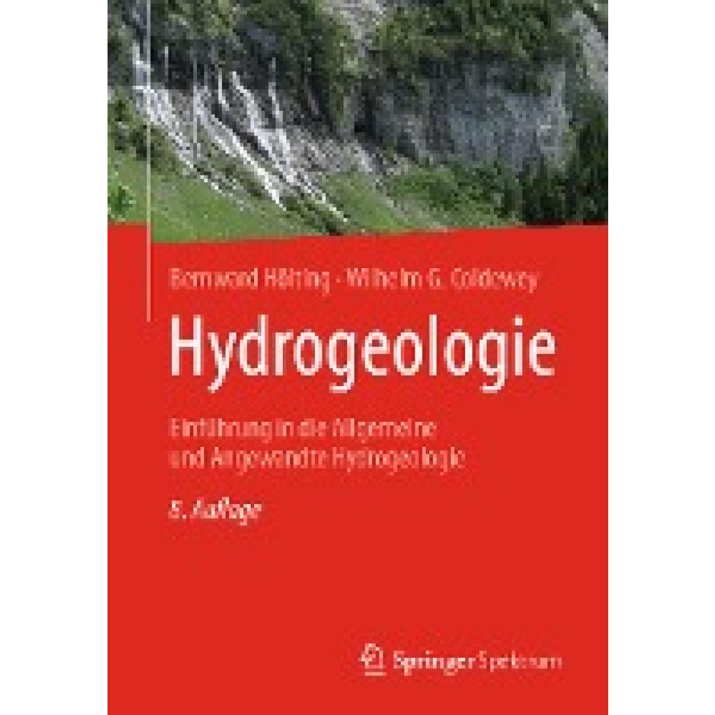 9783662596661 - Hydrogeologie - Bernward Hölting Wilhelm G Coldewey Kartoniert (TB)