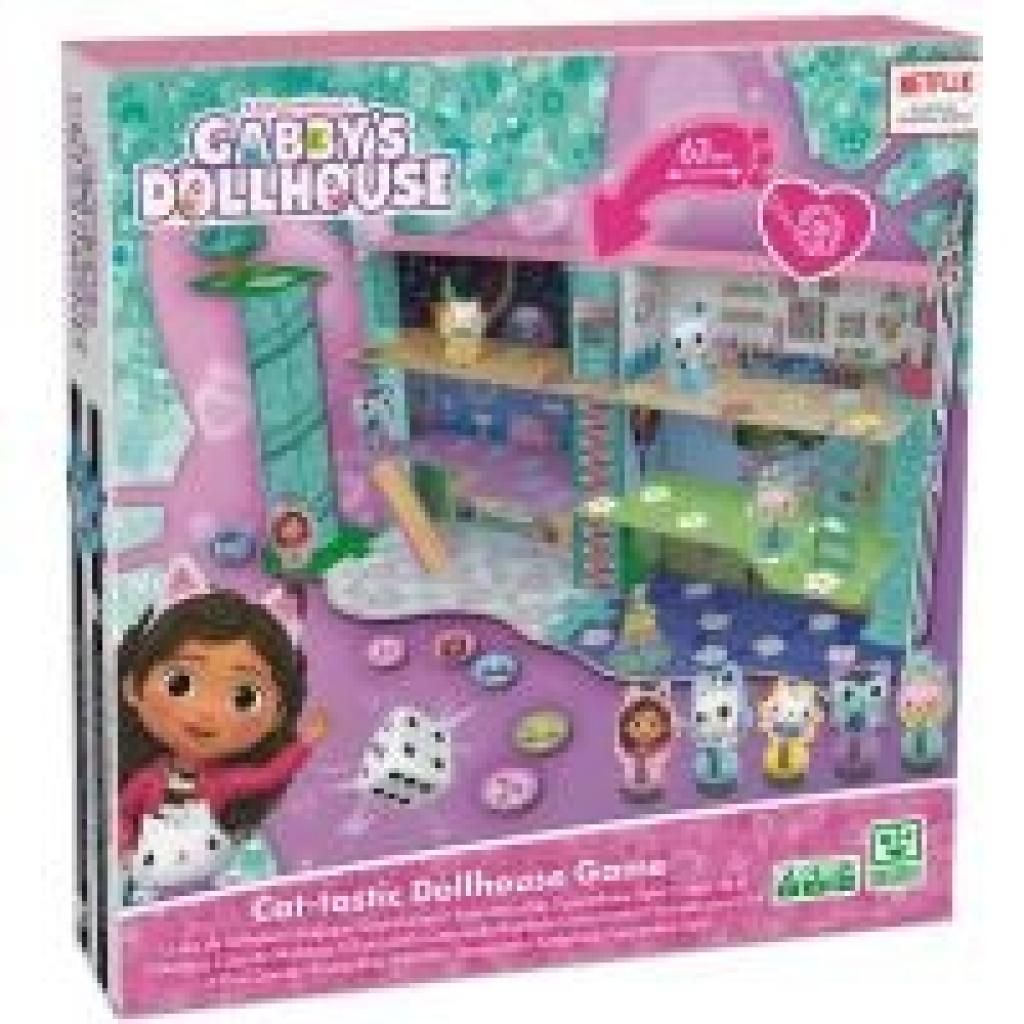 5411068870804 - FSCGabbys Dollhouse - das katz-tastische Puppenhaus-3D Brettspiel