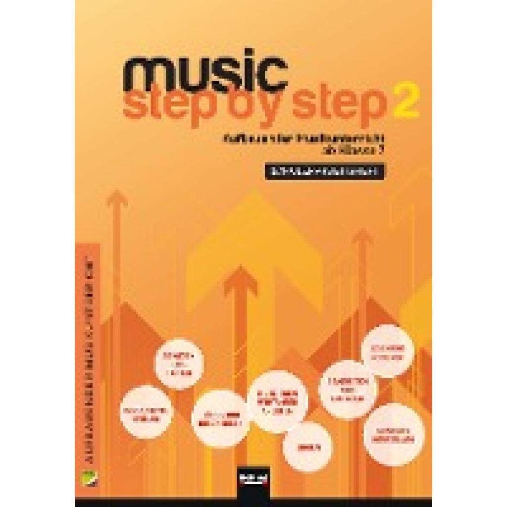 9783862272068 - Music Step by Step 2 2 Schülerarbeitsheft m Audio-CD Kartoniert (TB)