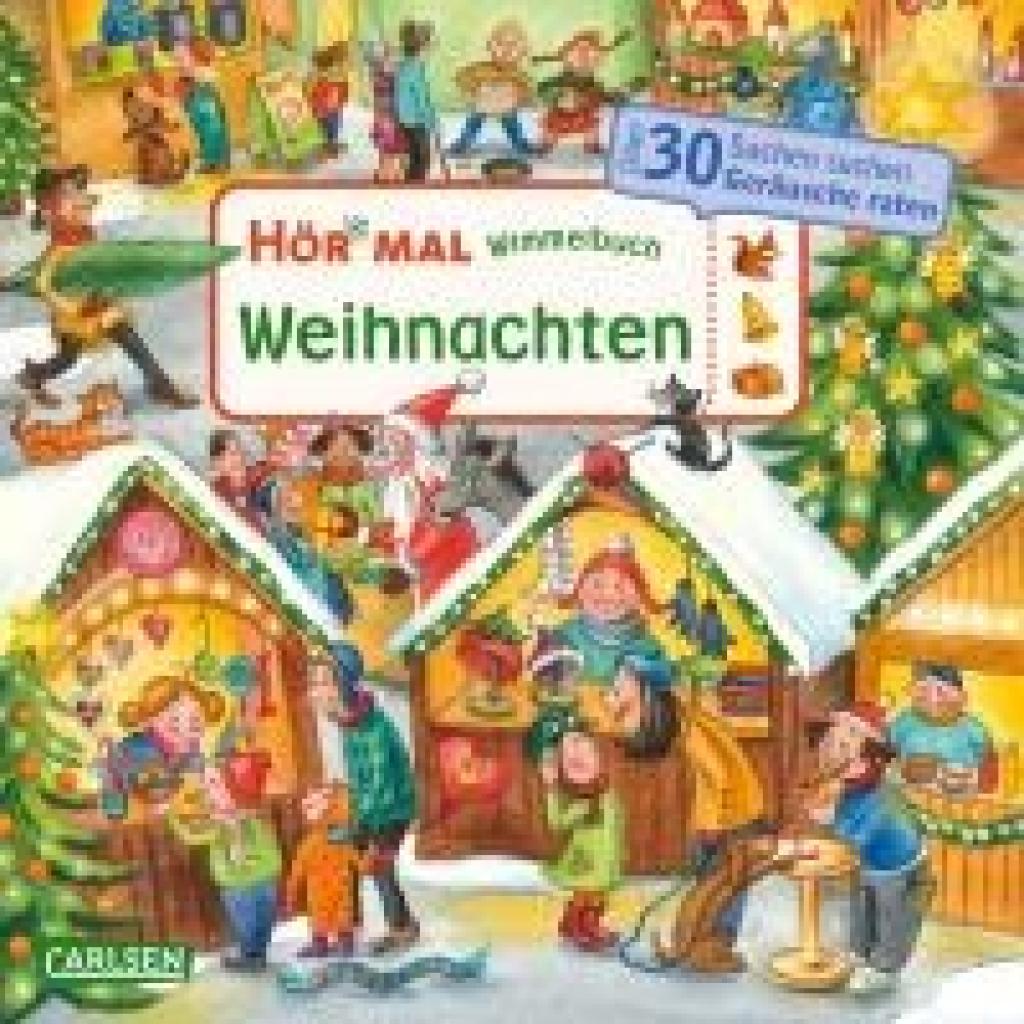 9783551251916 - Hör mal (Soundbuch) Wimmelbuch Weihnachten