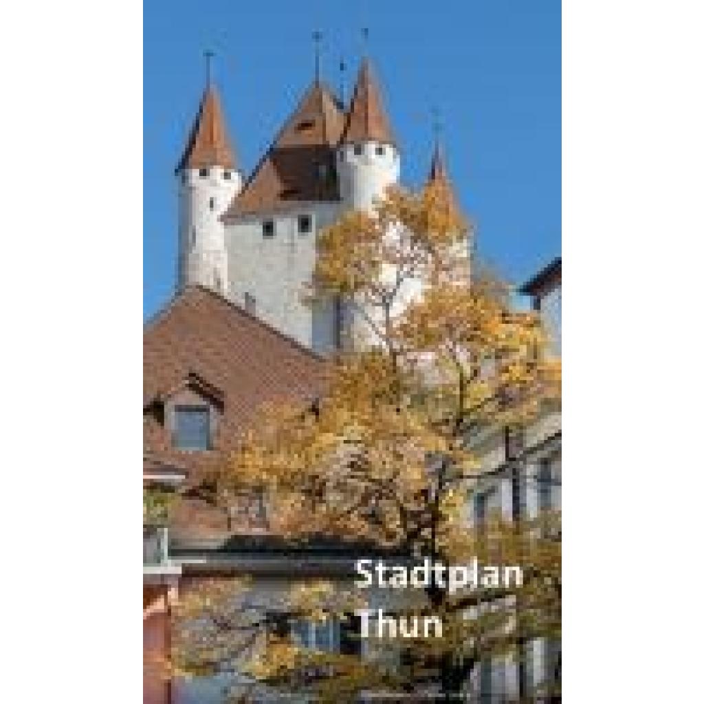 Hallwag Stadtplan Thun 1:7'500