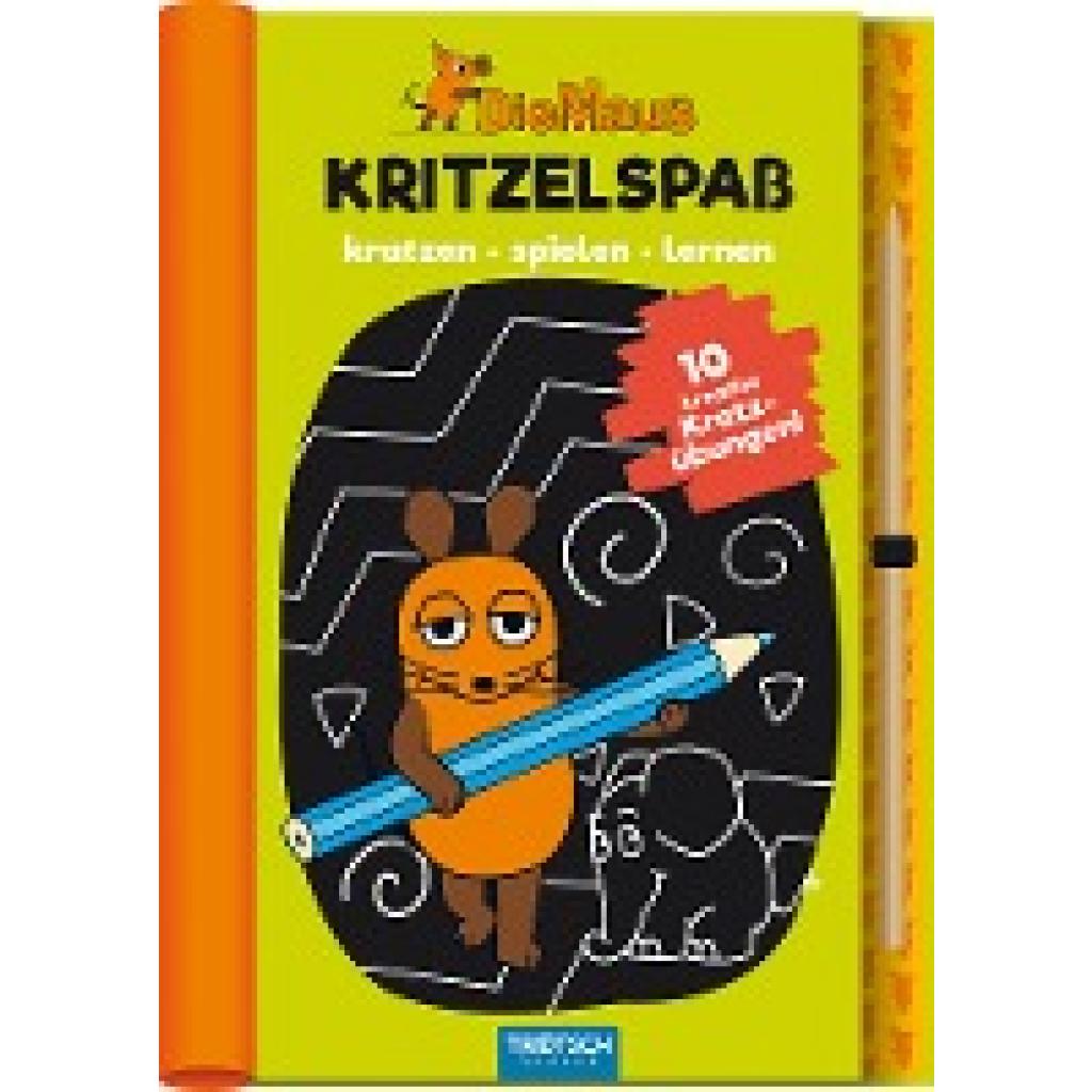 9783965521971 - Die Maus   Die Maus Kritzelspaß Gebunden