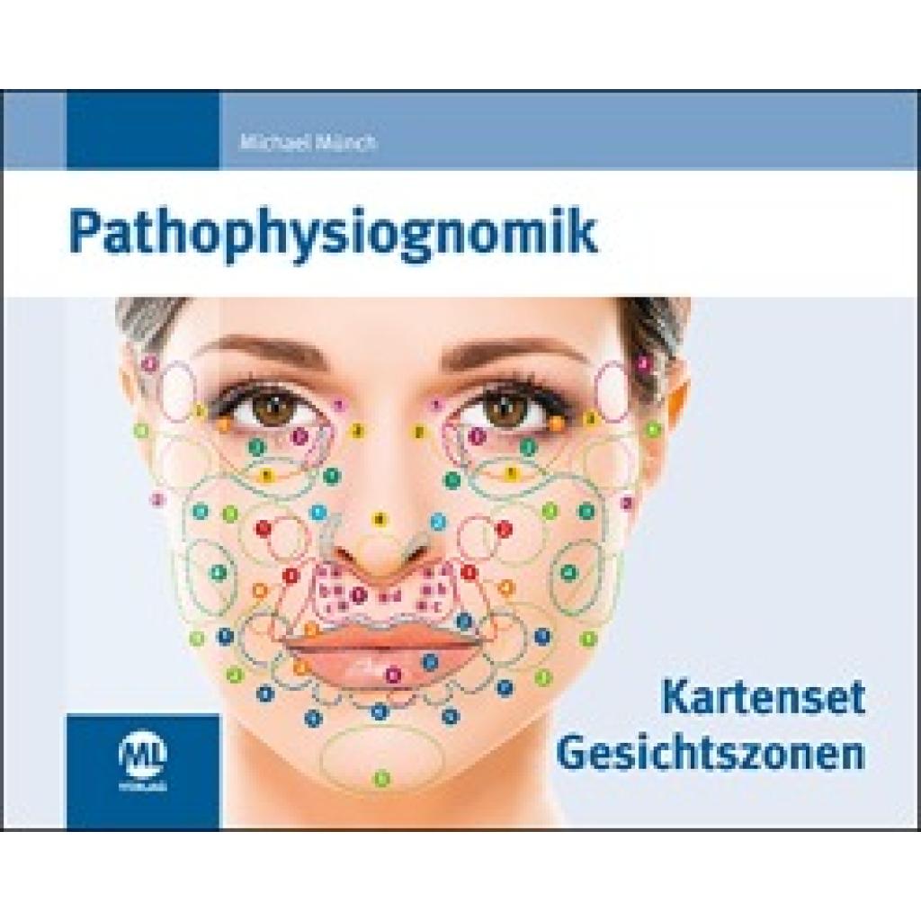 Münch, Michael: Pathophysiognomik - Kartenset Gesichtszonen