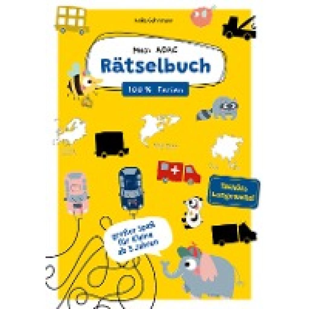9783963472282 - Mein ADAC Rätselbuch - 100% Ferien Kartoniert (TB)