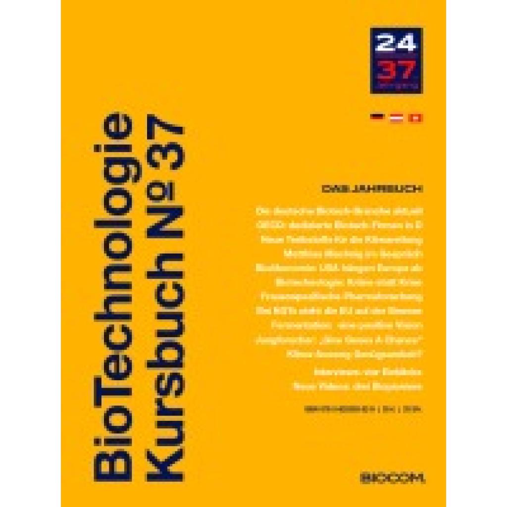 9783928383929 - Mietzsch Andreas BioTechnologie Kursbuch Nr 37