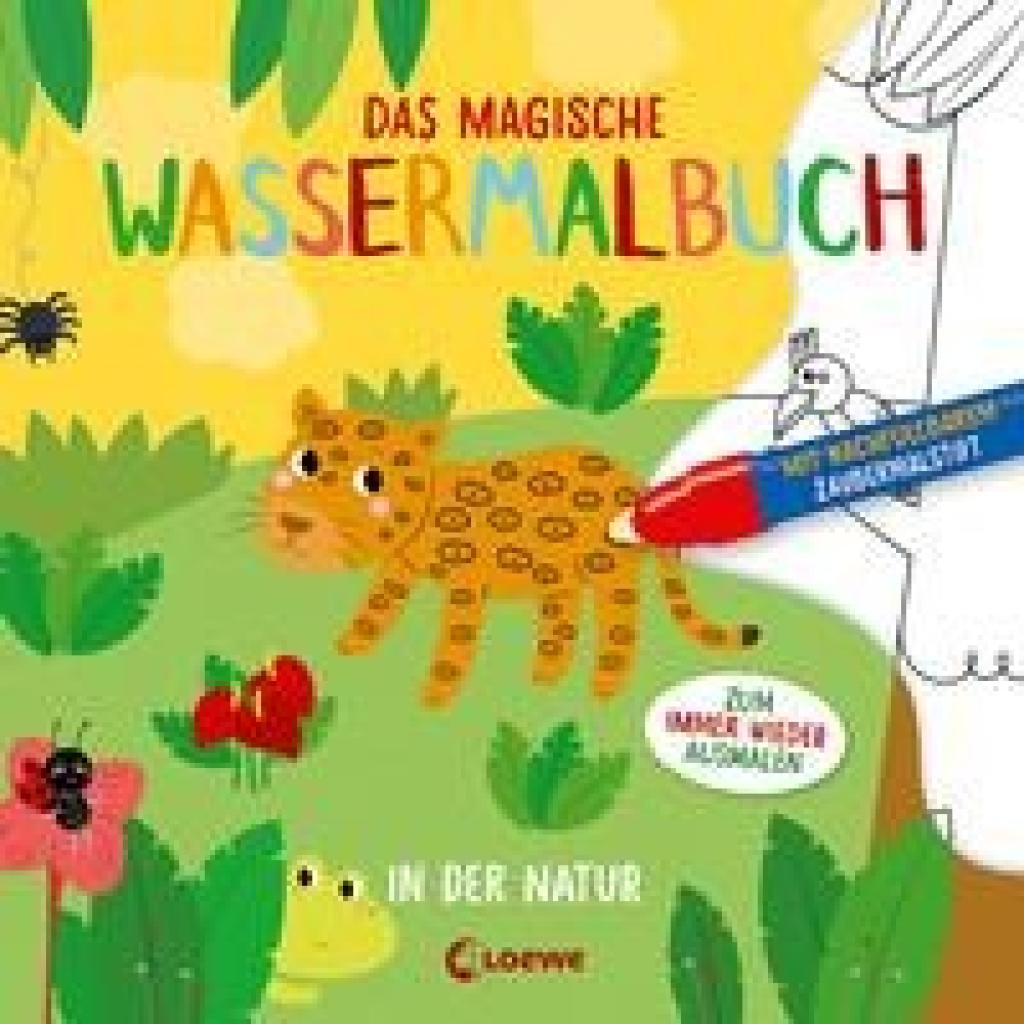 9783743214712 - Das magische Wassermalbuch - In der Natur Kartoniert (TB)