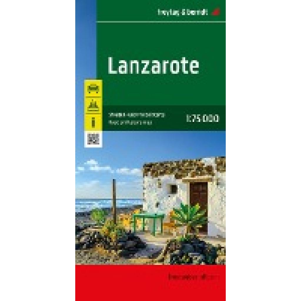 9783707922806 - Lanzarote Straßen- und Freizeitkarte 175000 freytag & berndt
