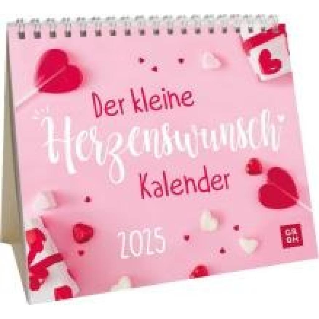 Mini-Kalender 2025: Der kleine Herzenswunschkalender