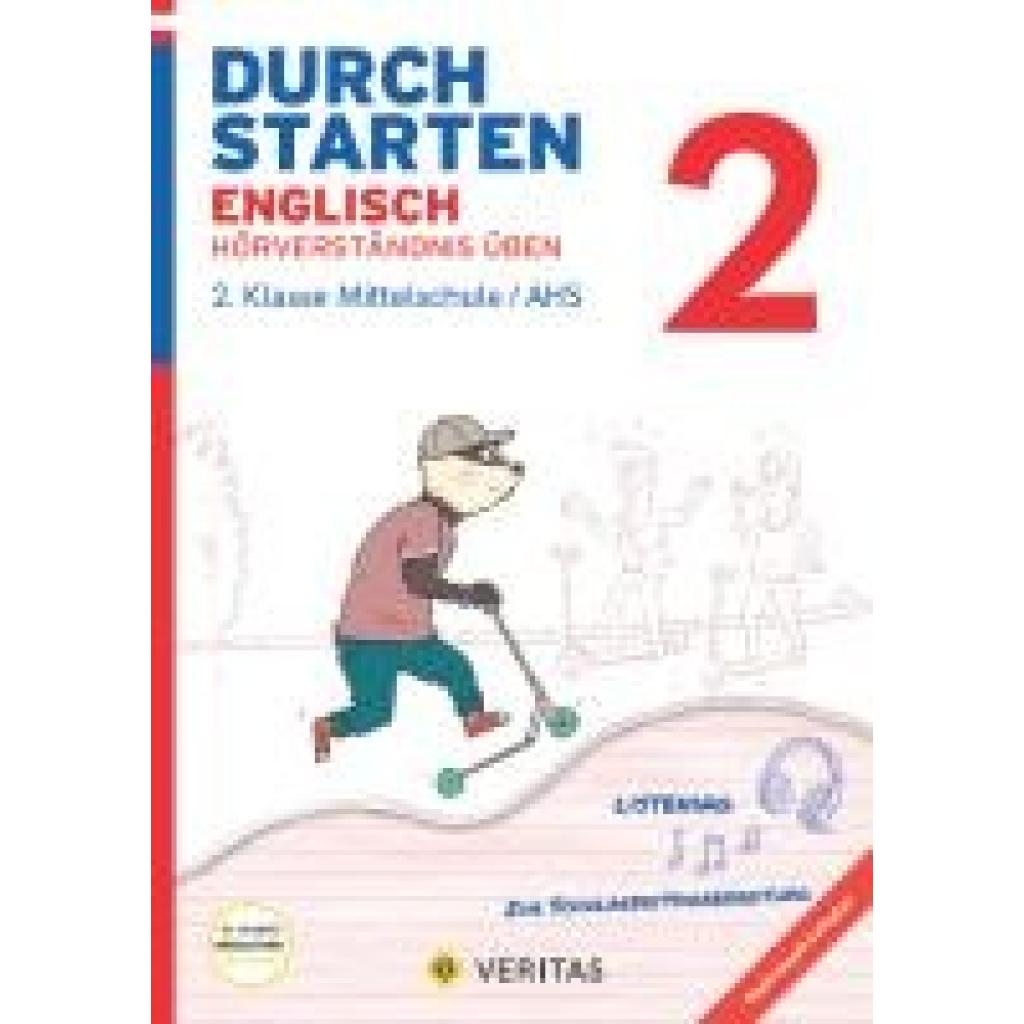 9783710137846 - Durchstarten Englisch 2 Klasse Mittelschule AHS Hörverständnis üben m 1 Audio-CD - Durchstarten - Englisch Mittelschule AHS - 2 Klasse Kartoniert (TB)