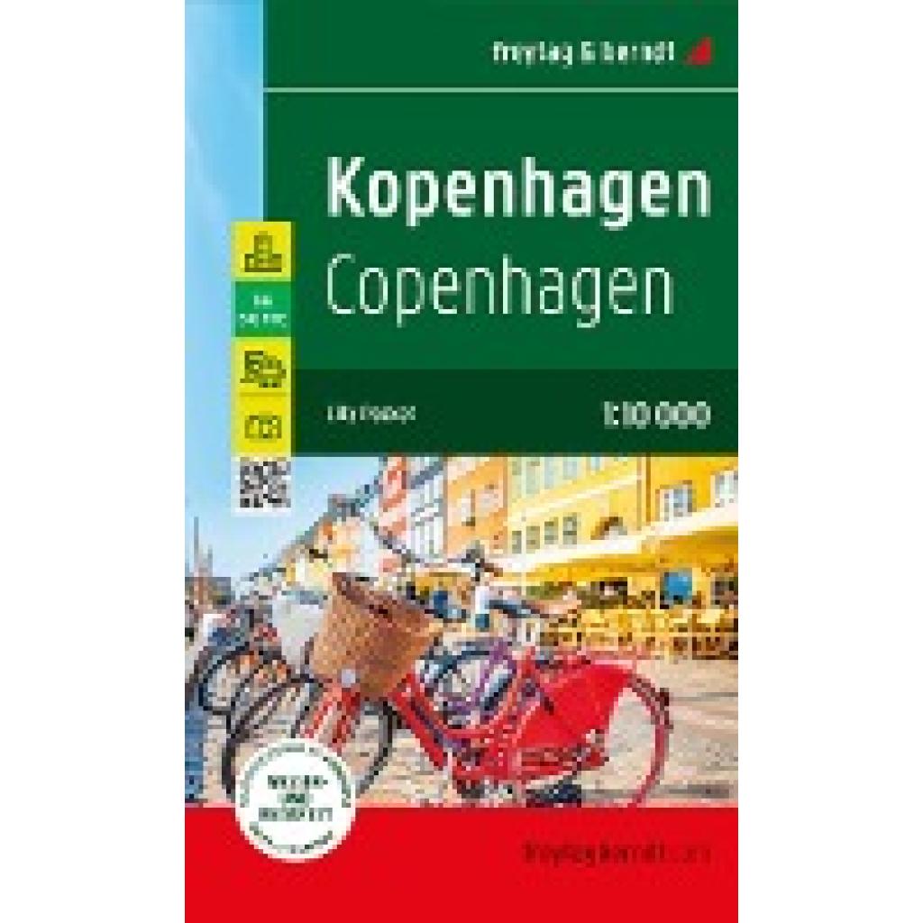 9783707922455 - Kopenhagen Stadtplan 110000 freytag & berndt