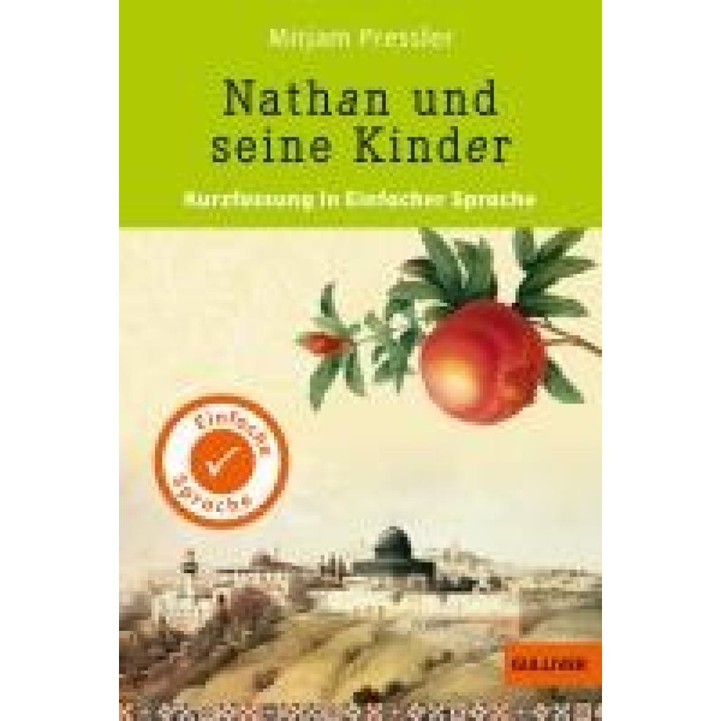 9783407824394 - Pressler Mirjam Kurzfassung in Einfacher Sprache Nathan und seine Kinder