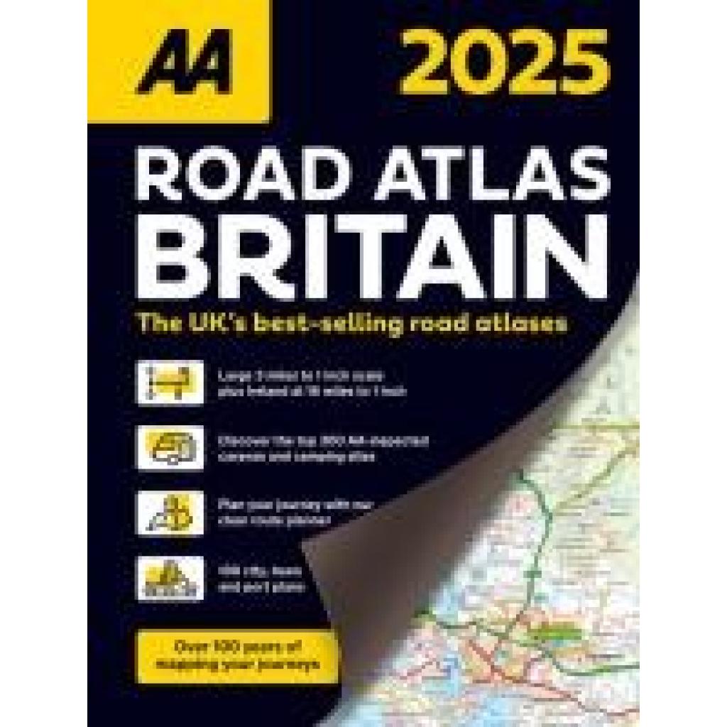 Road Atlas Britain 2025