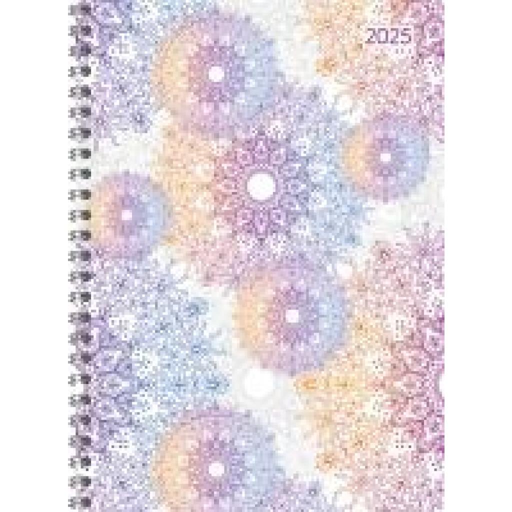 Ladytimer Ringbuch Hummingbird 2025 - Taschen-Kalender A5 (15x21 cm) - Schüler-Kalender - Weekly - Ringbindung - 128 Sei