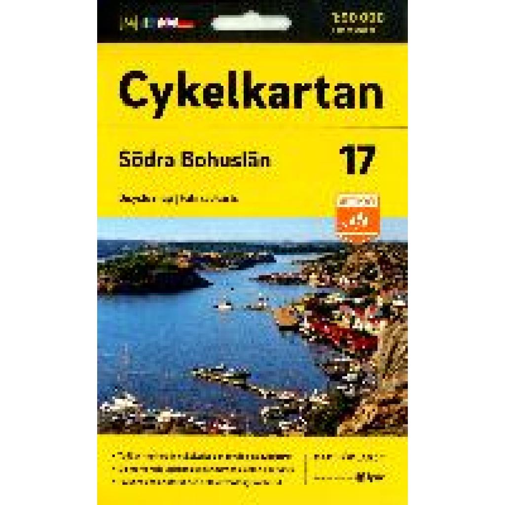 Cykelkartan Blad 17 Södra Bohuslän 1:90000