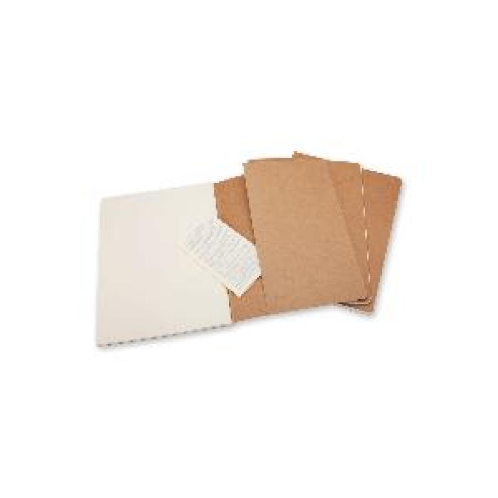 9788883705069 - Notizheft Cahier XL 19x25cm VE=3 Stück blanko packpapierbrau