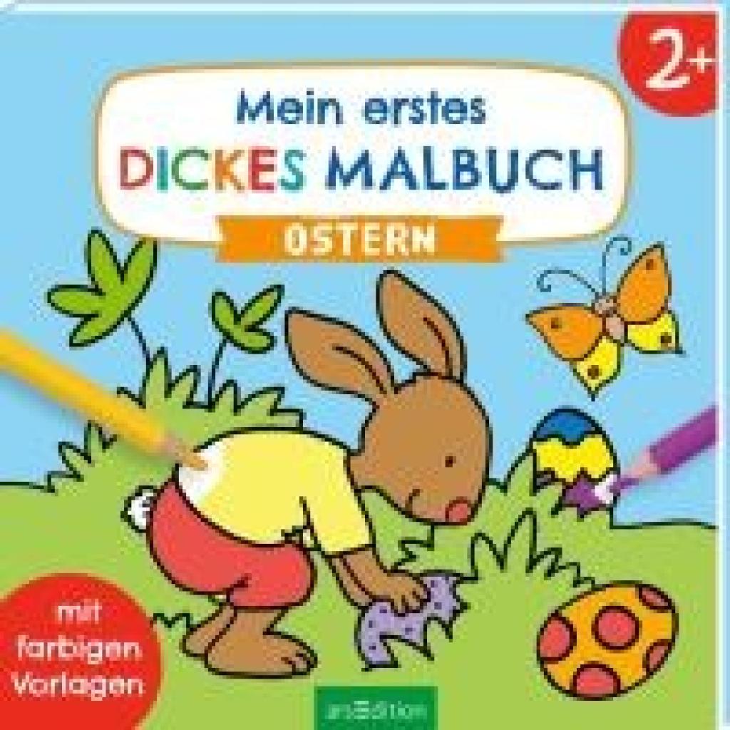 9783845855011 - Mein erstes dickes Malbuch ab 2 - Ostern Kartoniert (TB)
