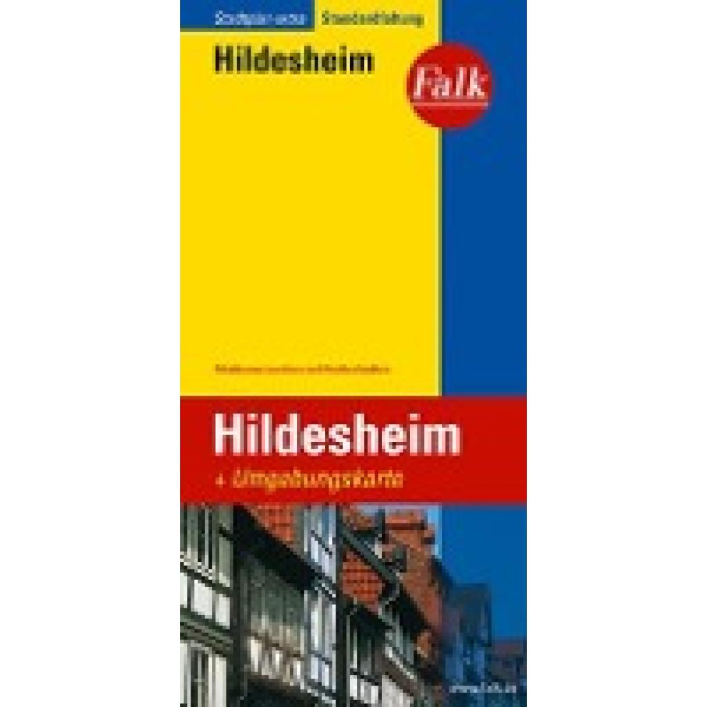9783827923813 - Falk Stadtplan Extra Hildesheim 117500 Karte (im Sinne von Landkarte)