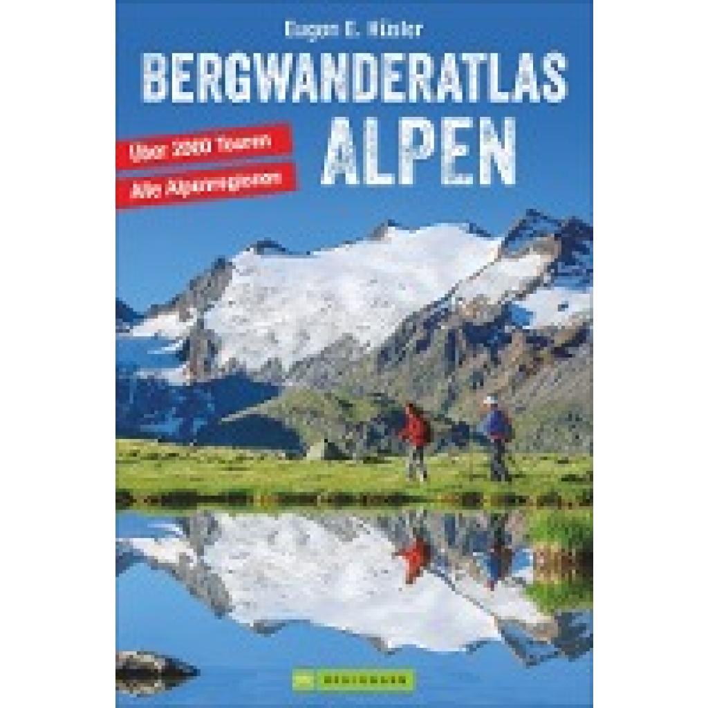 9783734311956 - Bergwanderatlas Alpen - Eugen E Hüsler Gebunden