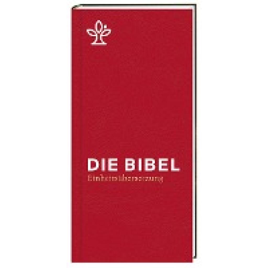 9783460440173 - Die Bibel Einheitsübersetzung Taschenausgabe mit Reißverschluss - rot Gebunden