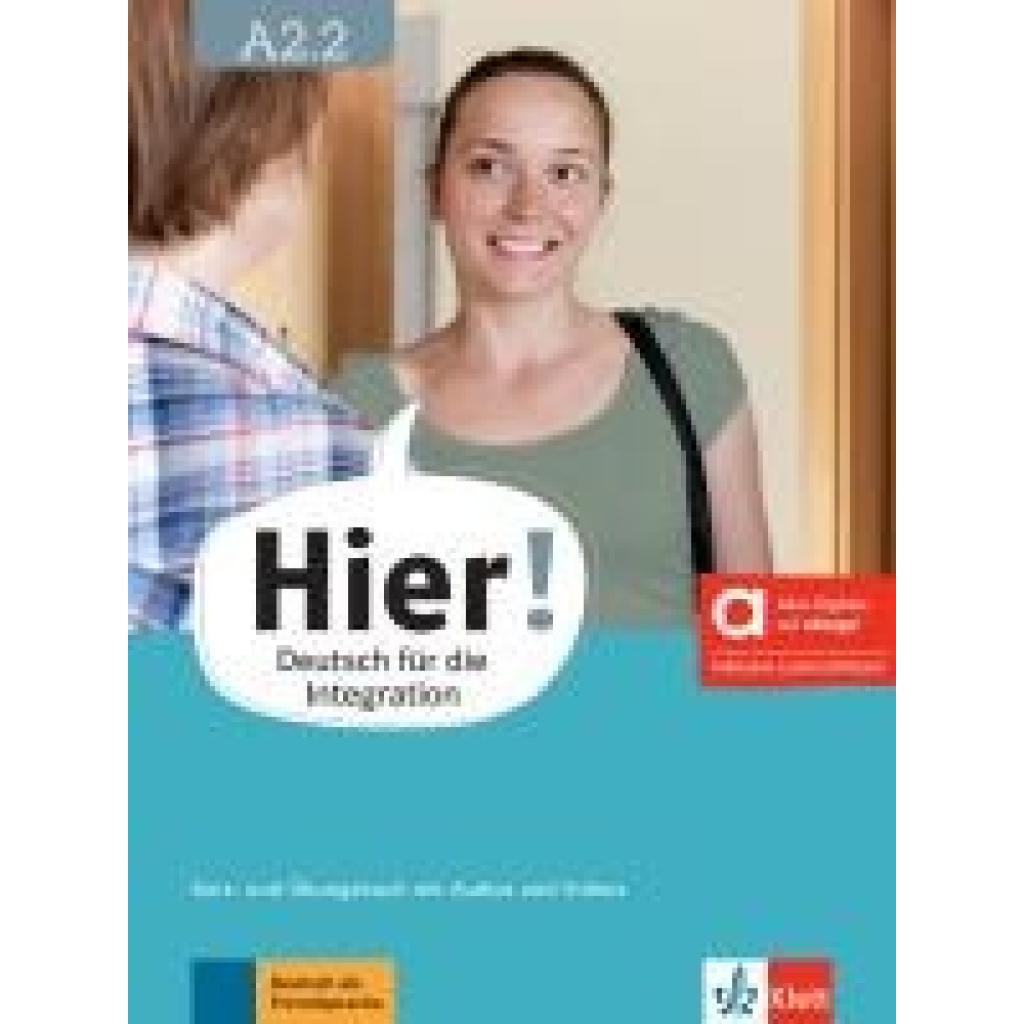 9783126730037 - Hier! A22 - Hybride Ausgabe allango Kurs- und Übungsbuch mit Audios und Videos inklusive Lizenzschlüssel allango (24 Monate)
