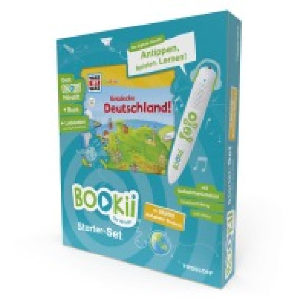 Oftring, Bärbel: BOOKii® Starter-Set WAS IST WAS Junior Entdecke Deutschland!