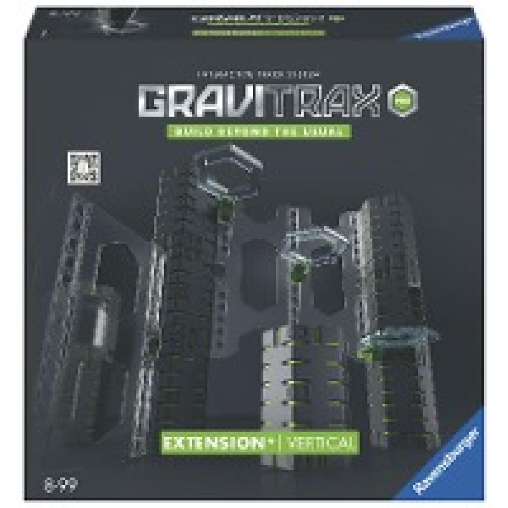 Ravensburger GraviTrax PRO Extension Vertical - Zubehör für das Kugelbahnsystem. Kombinierbar mit allen GraviTrax Produk