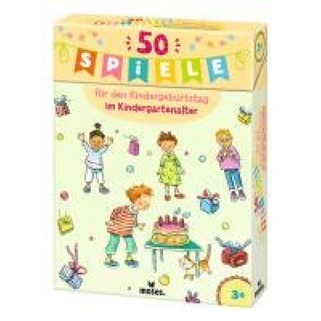 9783964552990 - Bernhard Anna 50 Spiele für den Kindergeburtstag im Kindergartenalter