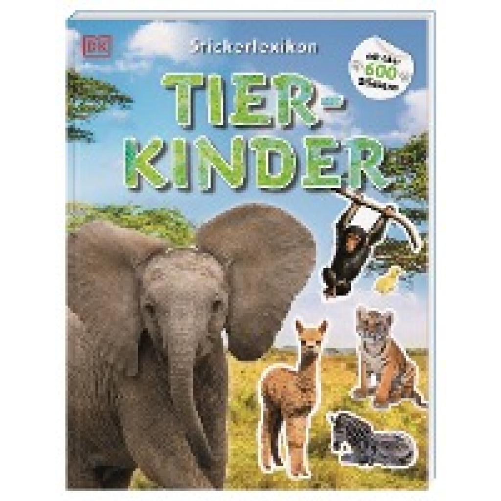 9783831041367 - - GEBRAUCHT Sticker-Lexikon Tierkinder Mit über 600 Stickern - Preis vom 03062023 050417 h
