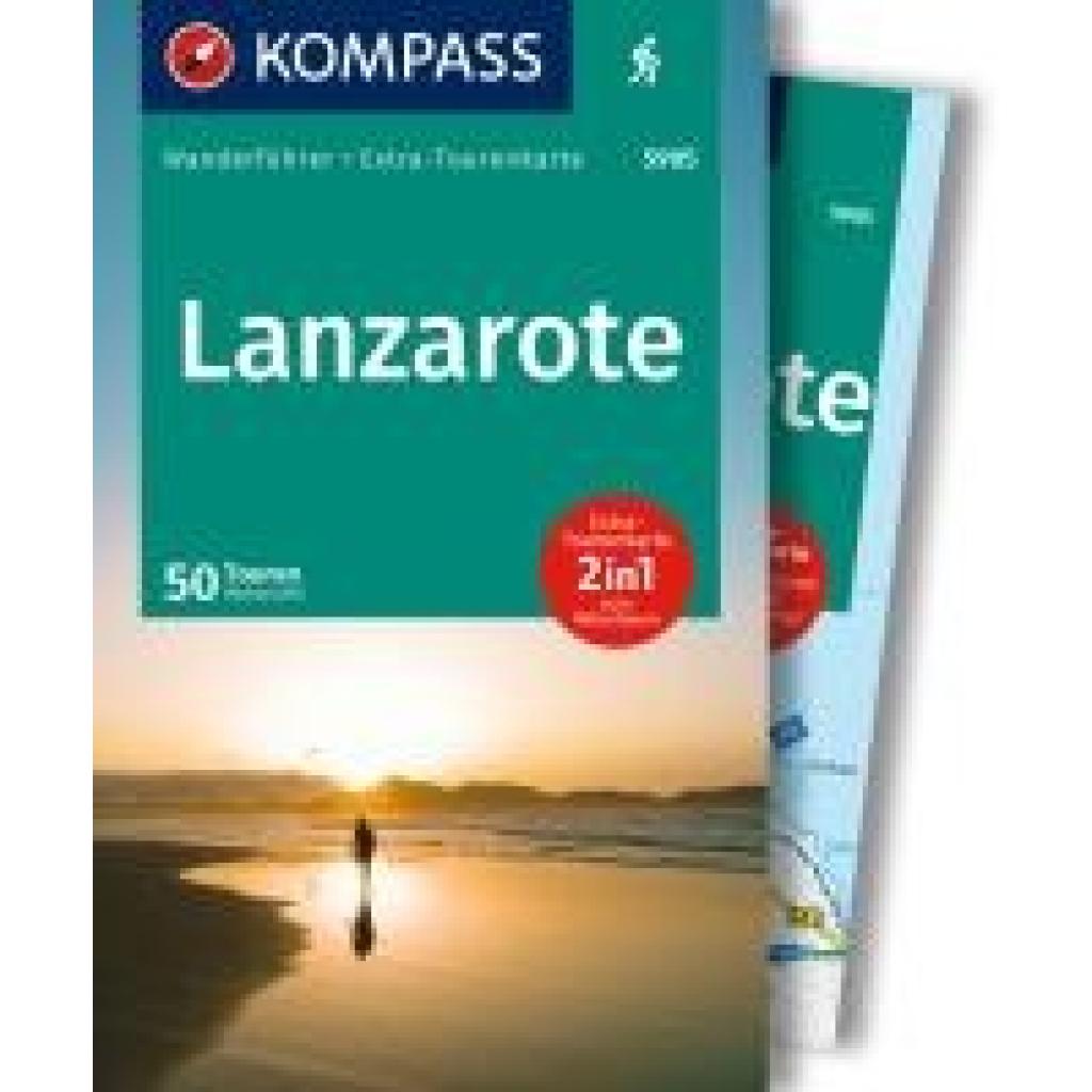 9783991542162 - Will Michael KOMPASS Wanderführer Lanzarote 50 Touren mit Extra-Tourenkarte