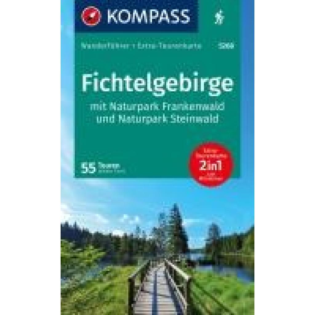 9783991542155 - Theil Walter KOMPASS Wanderführer Fichtelgebirge mit Naturpark Frankenwald und Naturpark Steinwald 55Touren mit Extra-Tourenkarte 9783991542155 - Theil Walter KOMPASS Wanderführer Fichtelgebirge mit Naturpark Frankenwald und Naturpark Steinwald 55Touren mit Extra-Tourenkarte