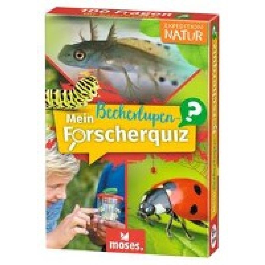 9783964552785 - Expedition Natur   Mein Becherlupen-Forscherquiz - Britta Vorbach Annett Stütze