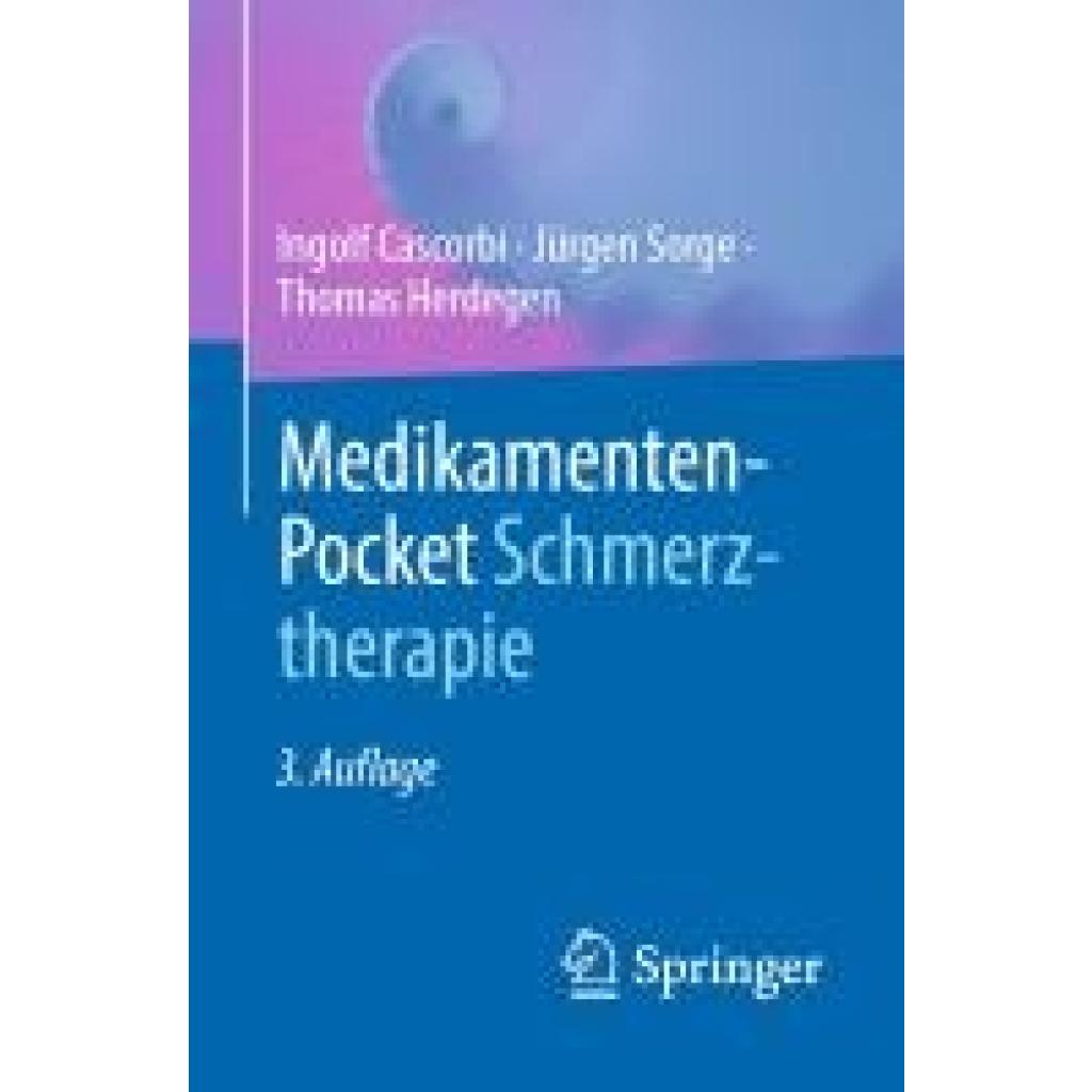 Cascorbi, Ingolf: Medikamenten-Pocket Schmerztherapie