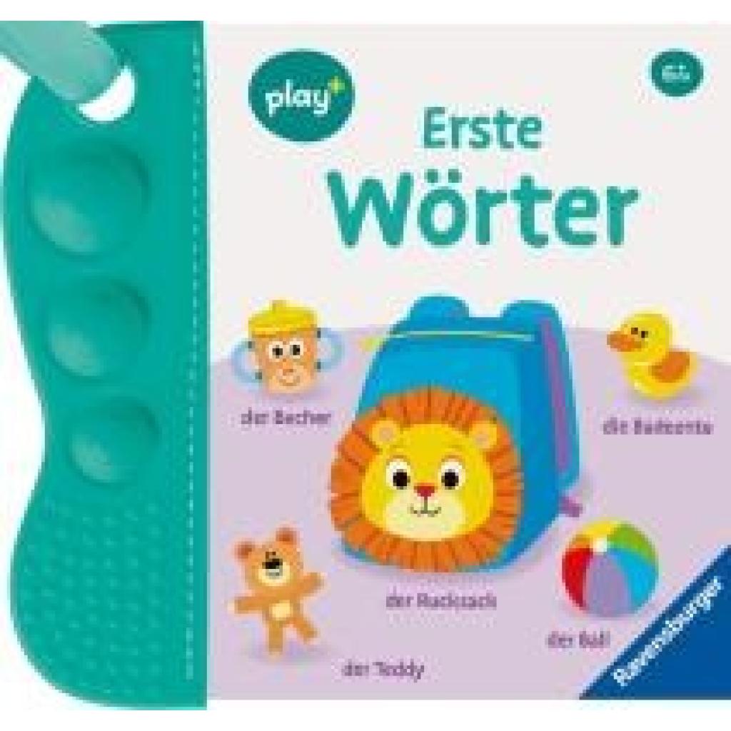 9783473456314 - Dynamo Limited Ravensburger Play+ flip&plop Erste Wörter (Mein allererstes Beißbuch)