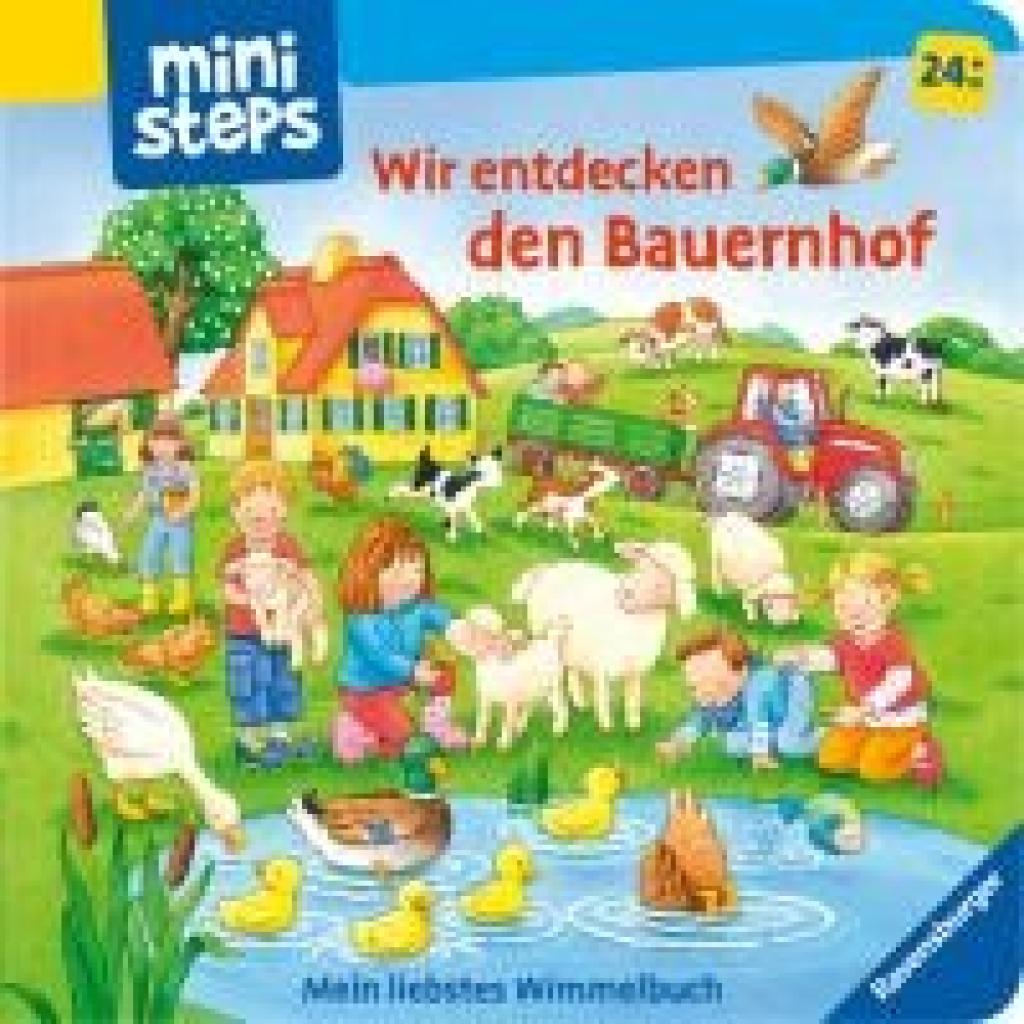 9783473308026 - Grimm Sandra Wir entdecken den Bauernhof Mein liebstes Wimmelbuch