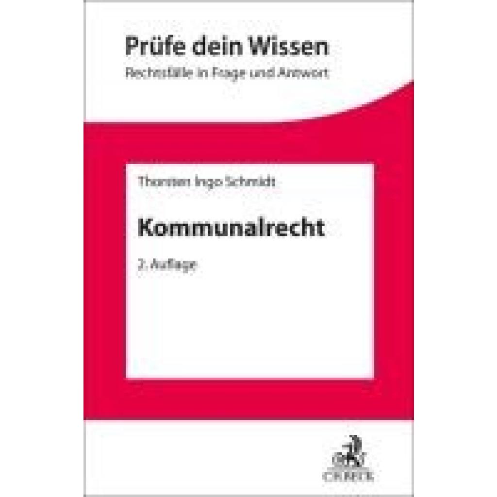 9783406795954 - Kommunalrecht - Thorsten Ingo Schmidt Kartoniert (TB)