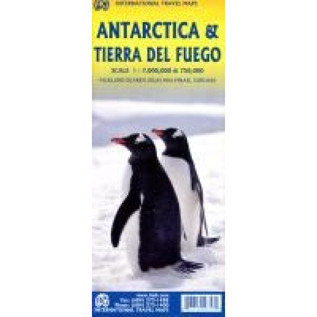 Topographische Karte Antartica