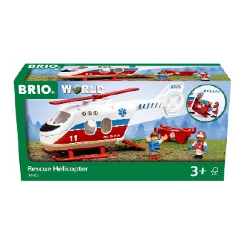 36022 BRIO Rettungshubschrauber - Empfohlen für Kinder ab 3 Jahren