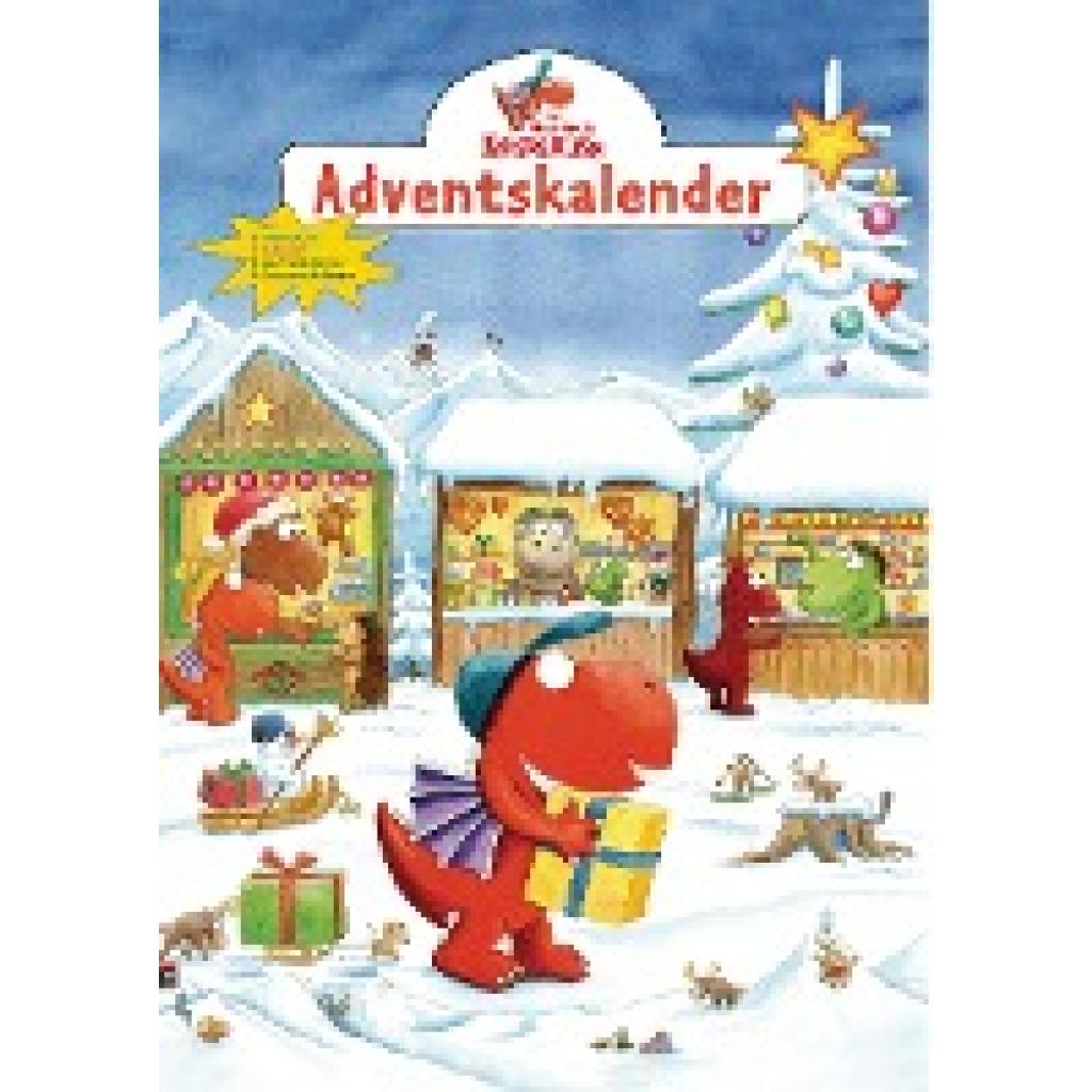 9783570156407 - Der kleine Drache Kokosnuss Adventskalender - Auf dem Weihnachtsmarkt Pappband 9783570156407 - Der kleine Drache Kokosnuss Adventskalender - Auf dem Weihnachtsmarkt Pappband