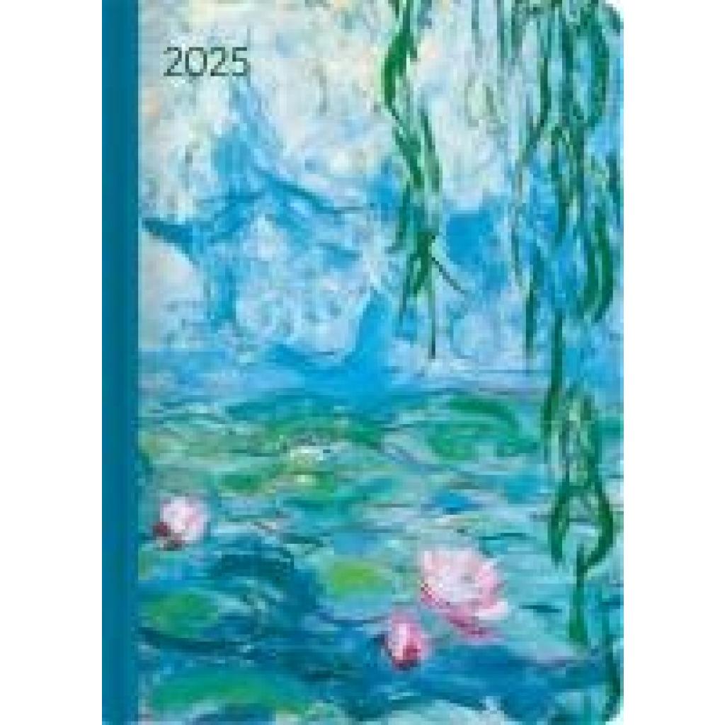 Ladytimer Monet 2025 - Taschenkalender A6 (10,7x15,2 cm) - Weekly - 192 Seiten - Notiz-Buch - Termin-Planer - Alpha Edit