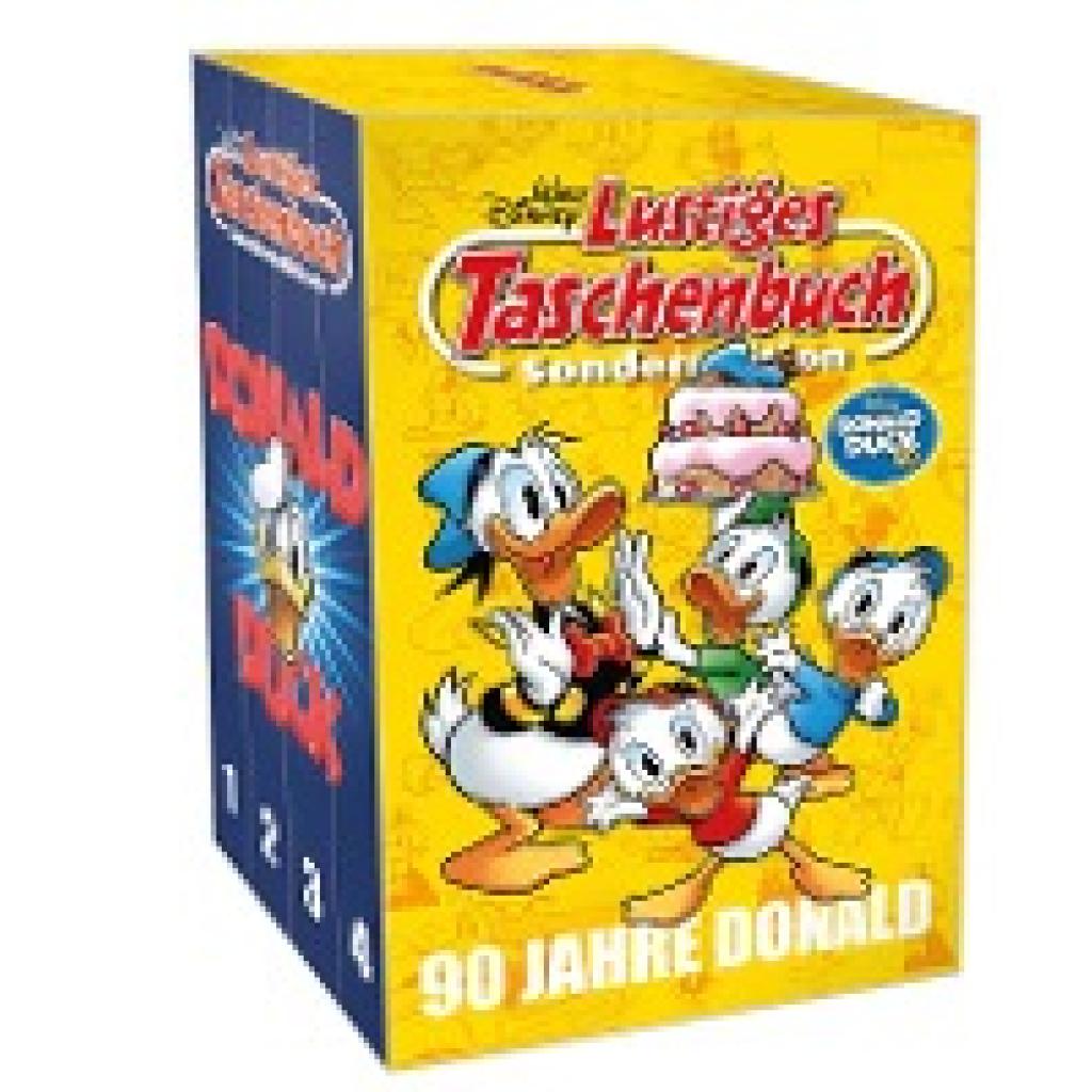 9783841340047 - Disney Lustiges Taschenbuch 90 Jahre Donald (4 Bände im Schuber) 9783841340047 - Disney Lustiges Taschenbuch 90 Jahre Donald (4 Bände im Schuber)