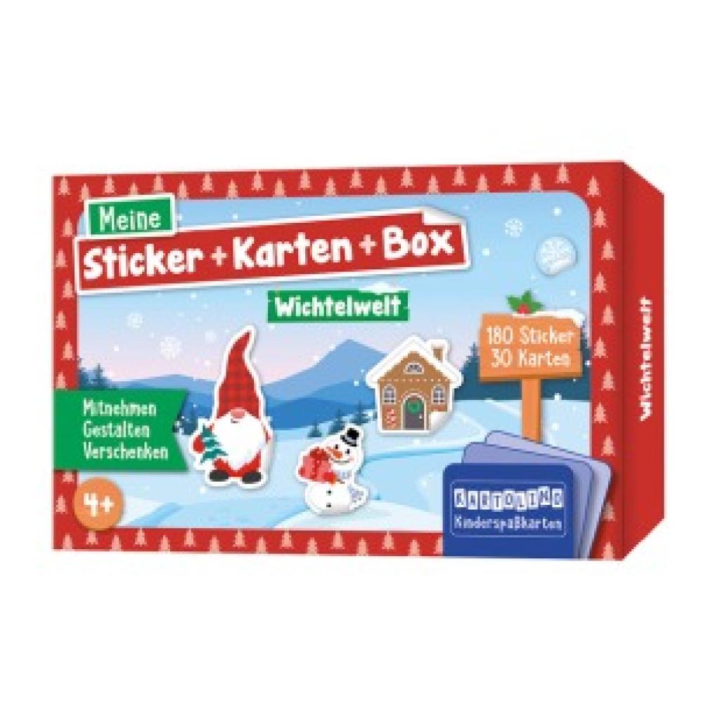9783817447237 - Giebichenstein Cornelia Meine Sticker + Karten + Box - Wichtelwelt