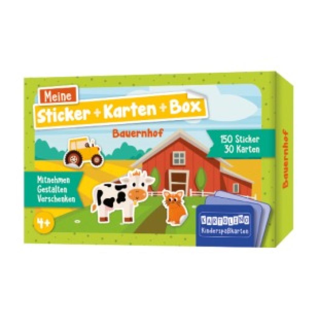 9783817446995 - Meine Sticker + Karten + Box - Bauernhof