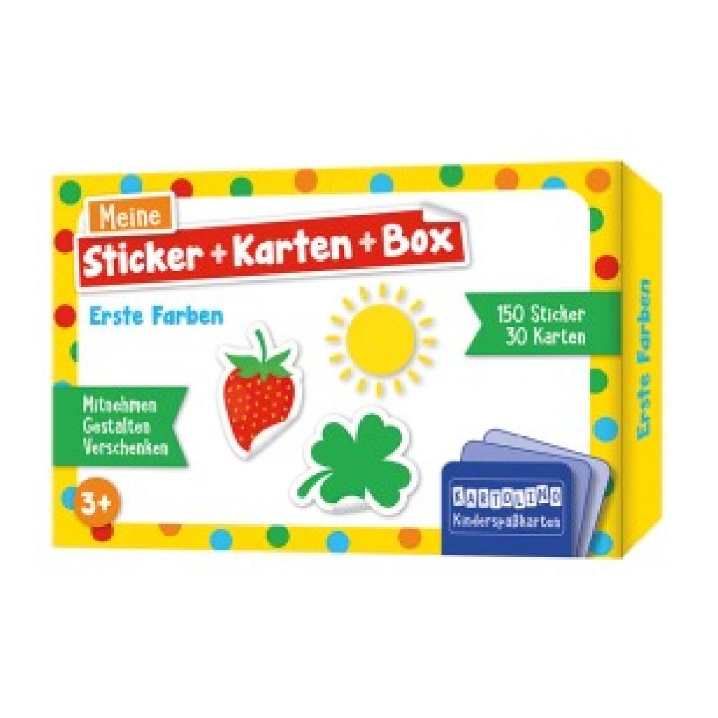 9783817446971 - Götz Vanessa Meine Sticker + Karten + Box - Erste Farben